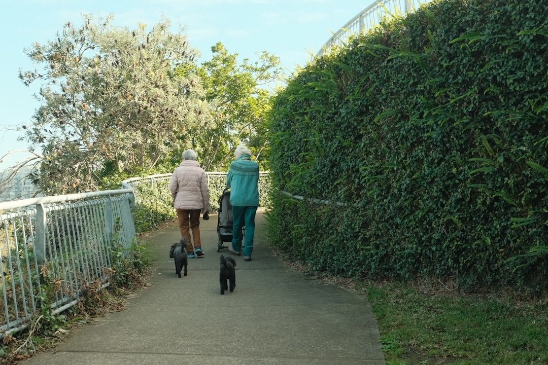 senior enjoying nature