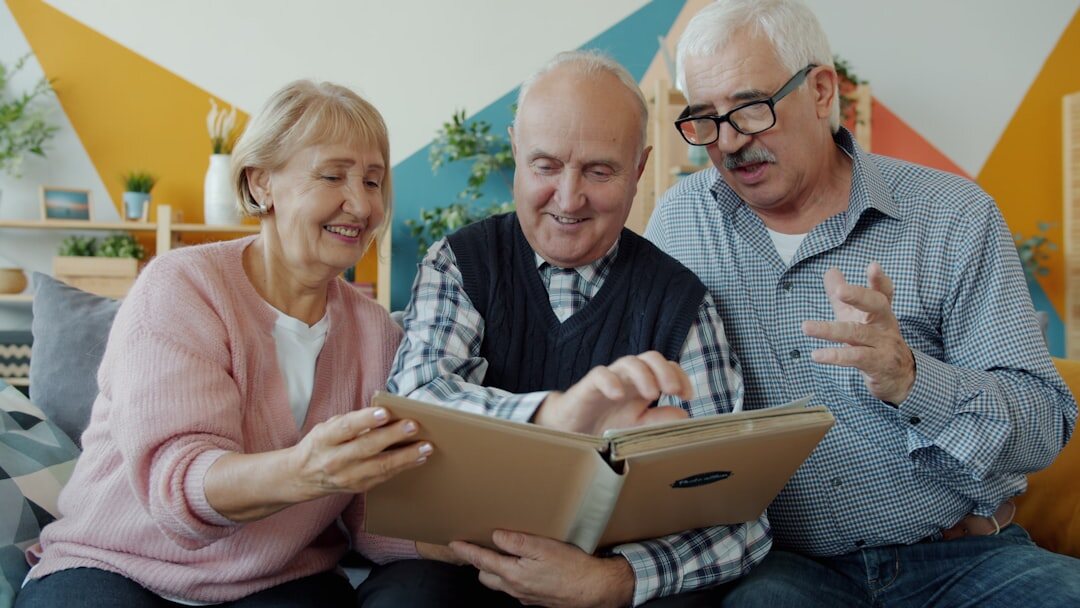 seniors using tablet
